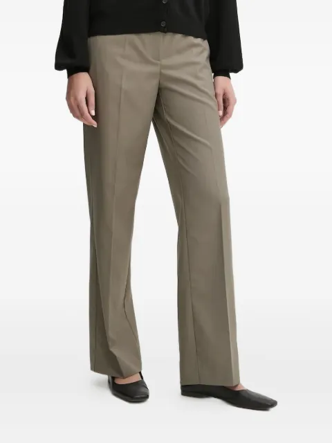Bruuns Bazaar pleated-front trousers Grey BBW4383
