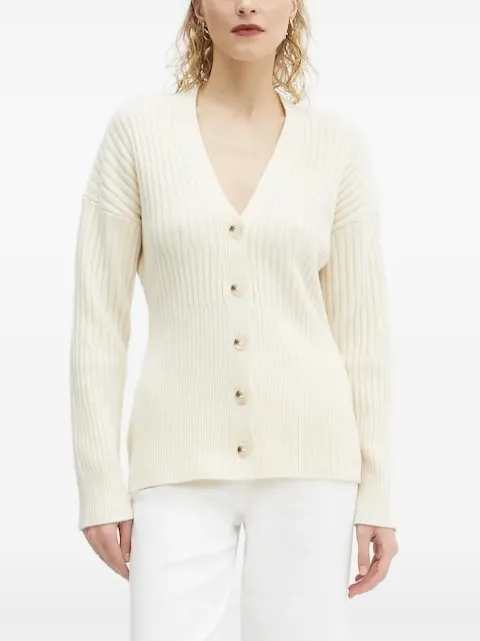 Bruuns Bazaar ribbed cardigan Neutrals BBW4132