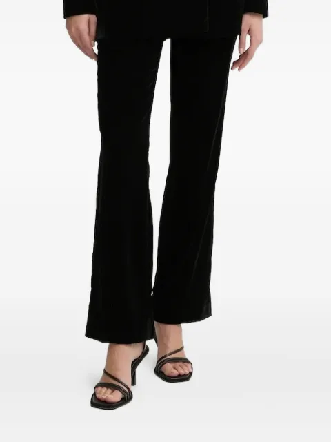 Bruuns Bazaar velvet trousers Black BBW4251