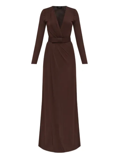 DSQUARED2 v-neck dress Brown S75CV0940S23324