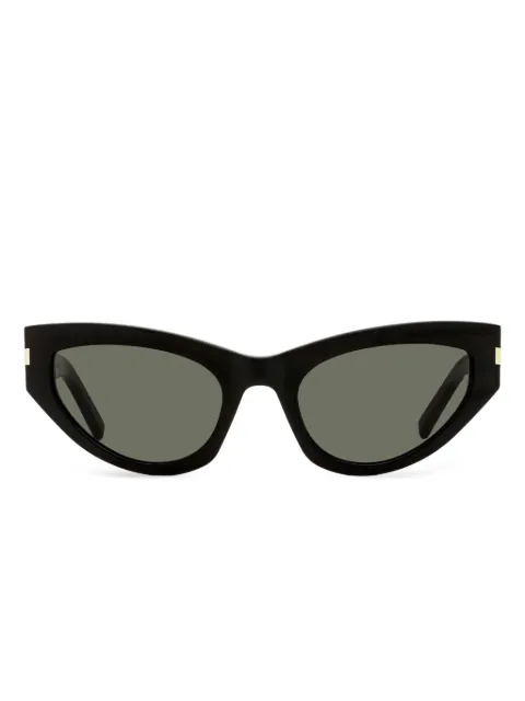 Saint Laurent Eyewear SL 214 Grace cat-eye sunglasses Black 30002633001