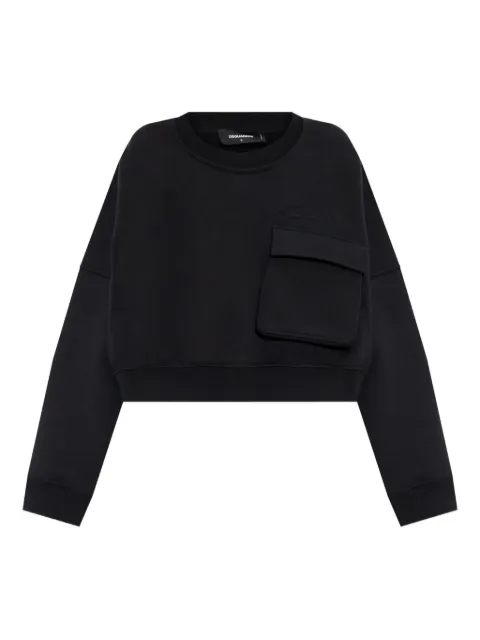 DSQUARED2 flap-pocket sweatshirt Black S80GU0115D25007