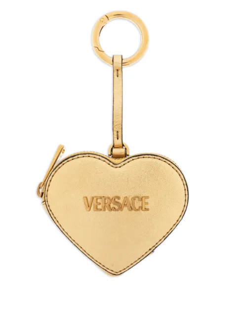Versace heart-shaped keyring Gold 10193501A15180