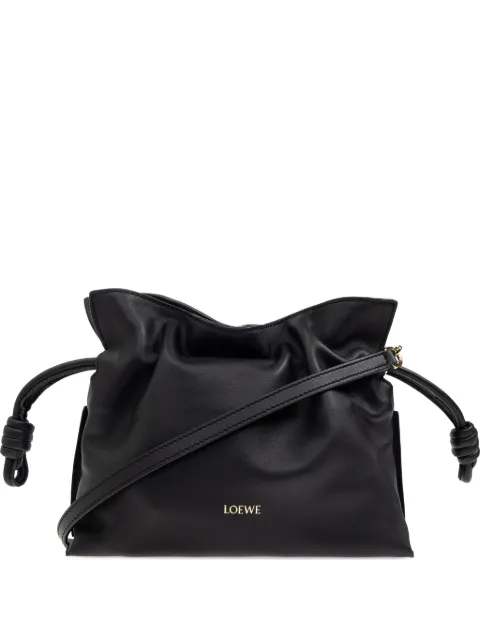 LOEWE mini Flamenco clutch bag Black A411FC2XA6