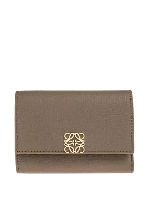 LOEWE Anagram leather wallet Neutrals C821S33X12