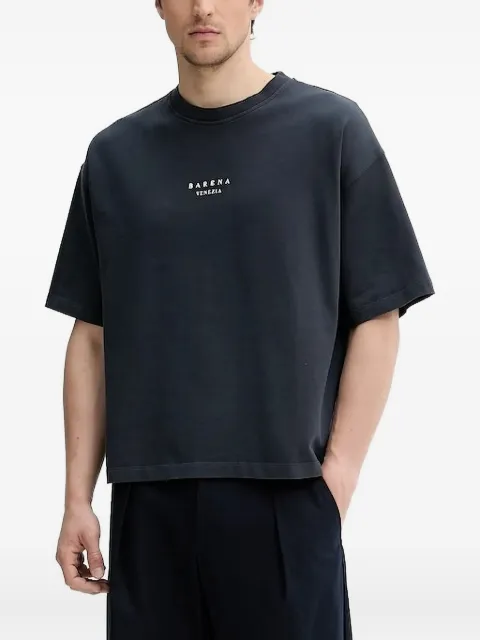 Barena logo-embroidered T-shirt Blue TSU51072713