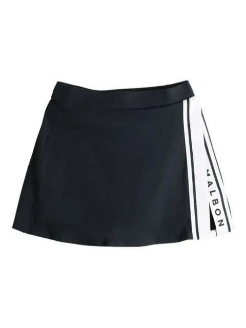 Malbon Golf Baseline tennis skirt Black MW0088