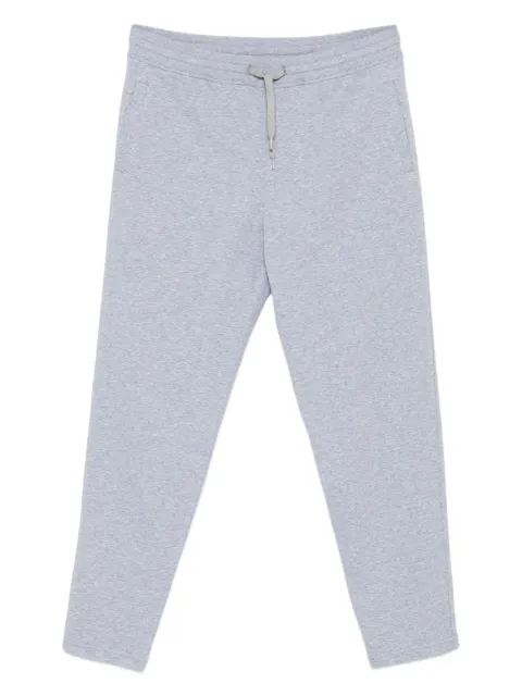 Brunello Cucinelli drawstring cotton track pants Grey MW8633243GC9300