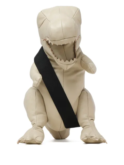 Maison MIHARA YASUHIRO dinosaur-shaped leather messenger bag Neutrals A14BG707BEIGE
