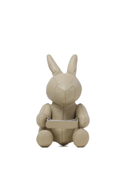 Maison MIHARA YASUHIRO Dolls Rabbit Hug leather messenger bag Neutrals A14BG717WHITE