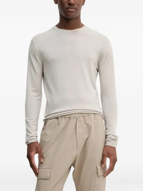 Barena long-sleeved crew-neck sweater Neutrals KNU5111429