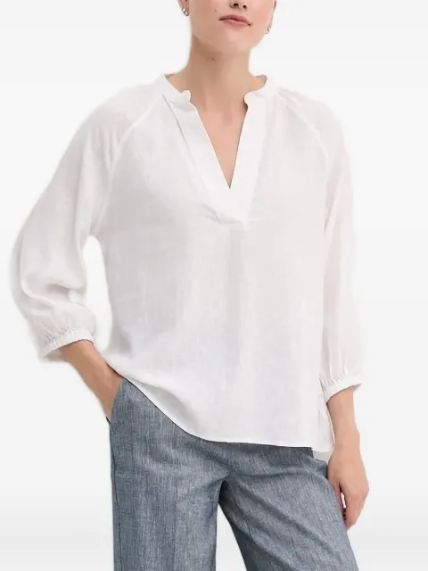 Gant V-neck blouse White 4300475