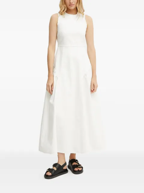 IVY OAK frayed sleeveless dress White IO117661