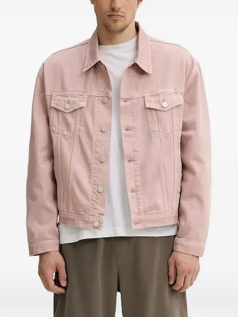 Won Hundred flap-pocket denim jacket Pink 356713055