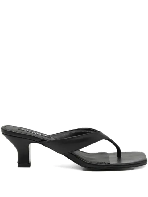 Senso 60mm square sandals Black POESIEI