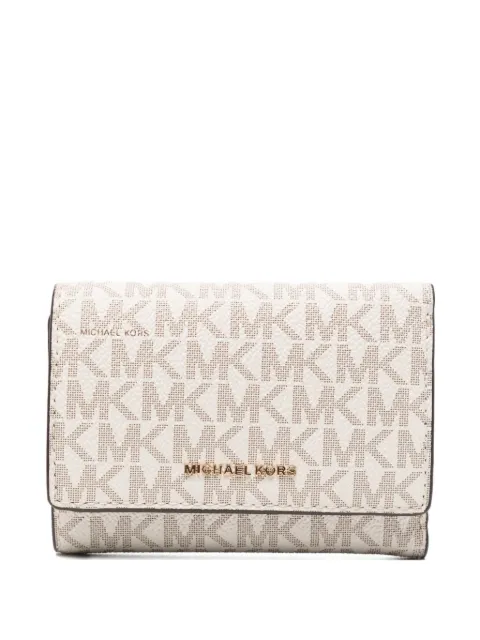 Michael Kors Medium Bryant Signature Logo wallet Neutrals 32S5GYTP1B