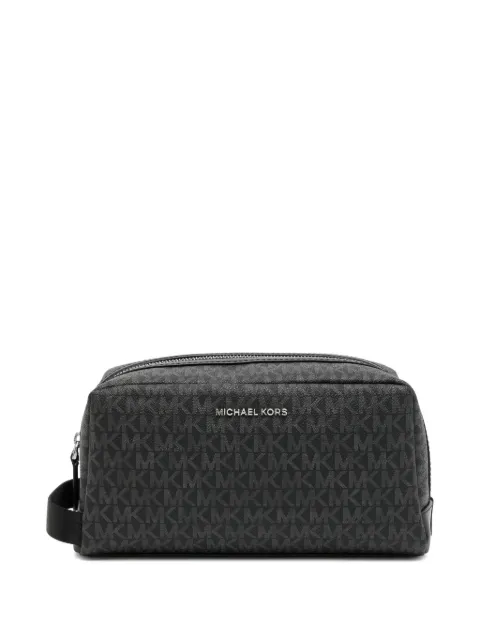 Michael Kors Hudson Signature Logo wash bag Black 33T5LHDV1B