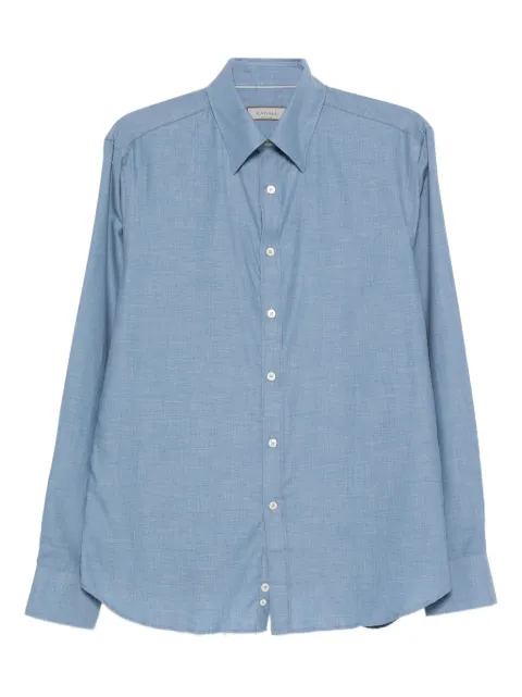 Canali cotton shirt Blue CSL7049GL02963