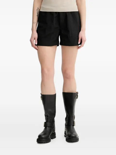 Won Hundred elastic-waistband pull-on shorts Black 349113056