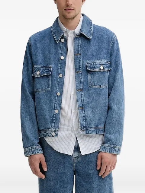 Won Hundred flap-pocket denim jacket Blue 356515166