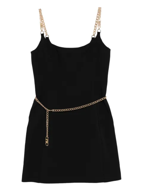 Michael Kors chain-belted dress Black MT5831K3GZ