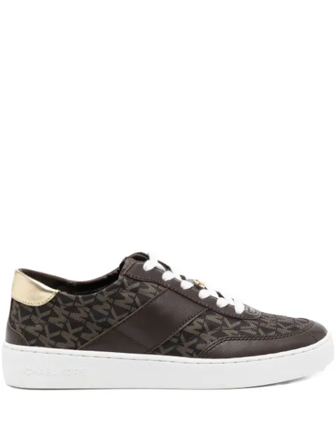 Michael Kors monogram-print sneakers Brown 43T5KCFS5L