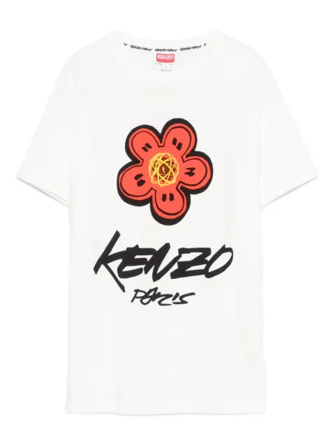 Kenzo Boke-flower Paris T-shirt White FF62TS3564SG