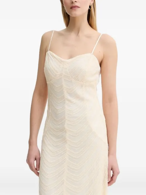 Gestuz Glira embellished maxi dress Neutrals 10909573