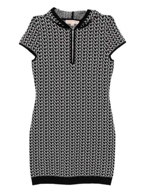 Michael Kors MK2000 hooded dress Black MT5834LHQG