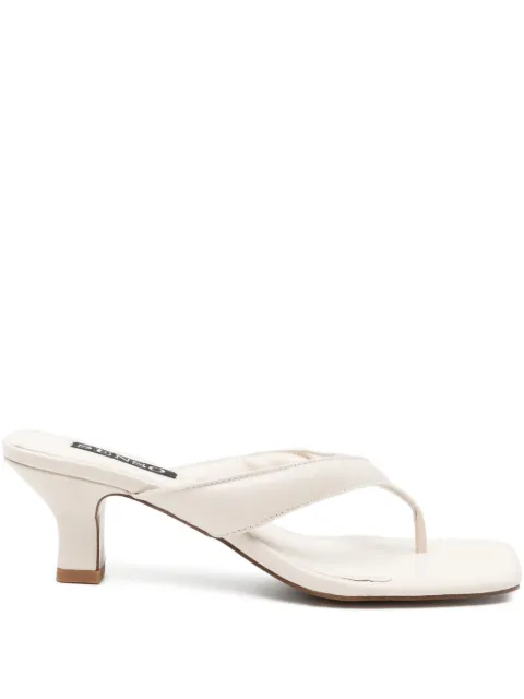 Senso 60mm square sandals Neutrals POESIEII
