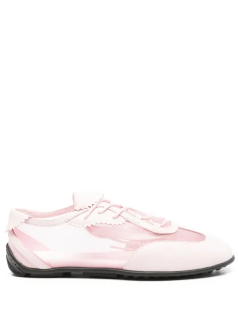 Stine Goya lace-up mesh sneakers Pink SGF0382400