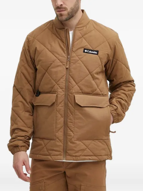 Columbia Rad Padded diamond-quilted bomber jacket Brown 2071251