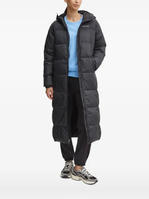 Columbia hooded quilted longline coat Blue 2088451