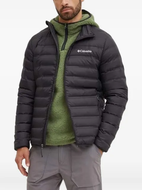 Columbia quilted hooded jacket Black 2086314