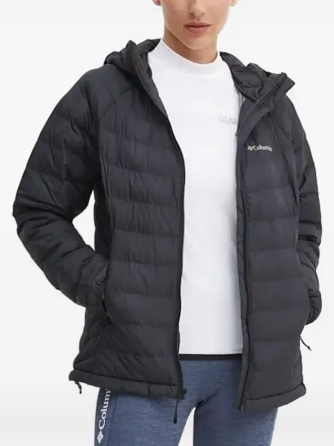 Columbia hooded quilted puffer jacket Black 2089391