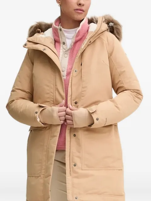 Columbia faux-fur hooded parka coat Brown 2085764