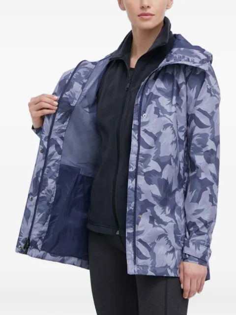 Columbia Splash A Little floral-print raincoat Purple 1771064