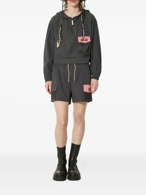 Columbia Peak™ cropped windbreaker jacket Black 2072211