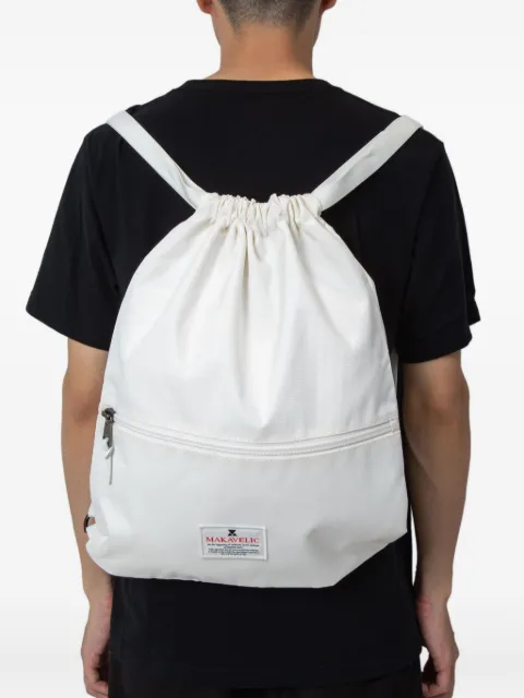 Makavelic drawstring backpack White 310510118WH