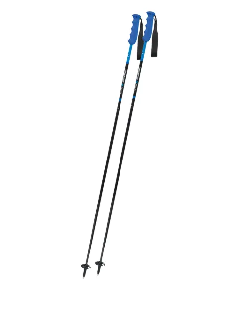 KOMPERDELL logo-print ski poles Black 1462352
