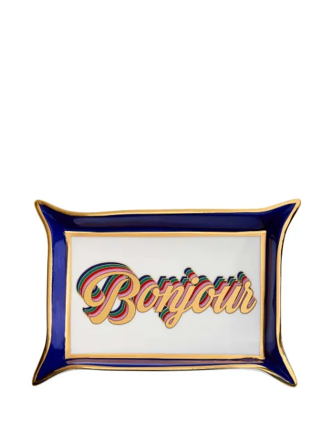 Jonathan Adler bonjour decorative tray White 35013