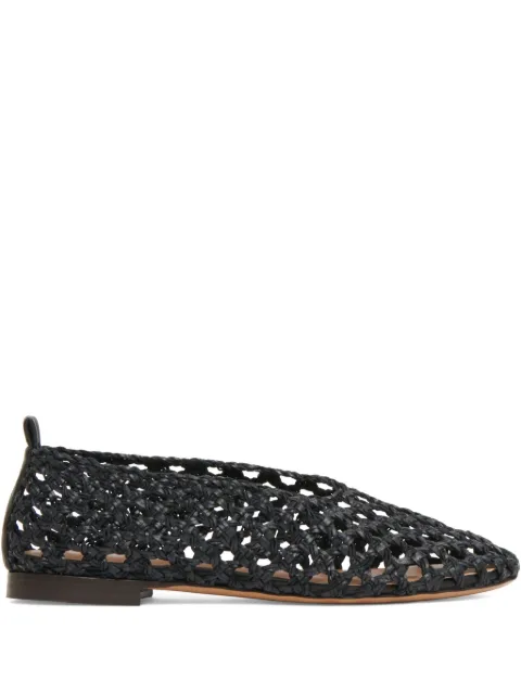 Mansur Gavriel Woven Ballerina flats Black WS25F069WUBLACK