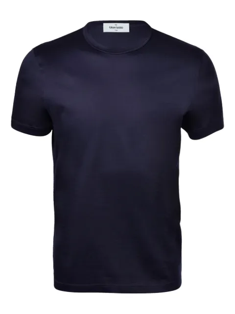 Gran Sasso cotton crew-neck t-shirt Blue 6013374002