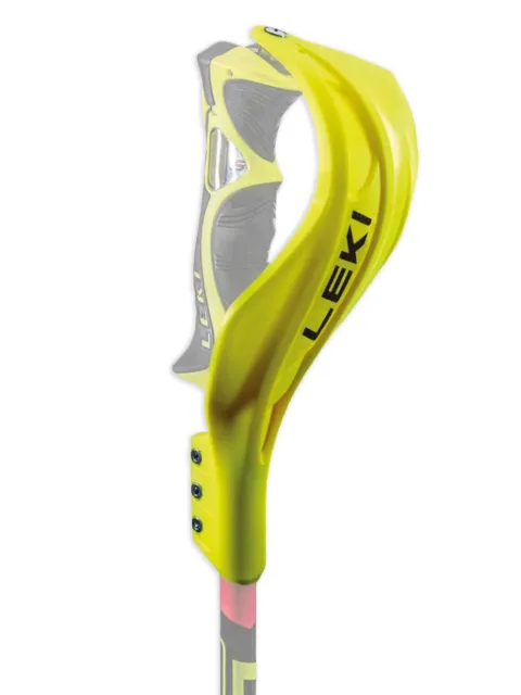 LEKI logo-print protection grip Yellow 8646311