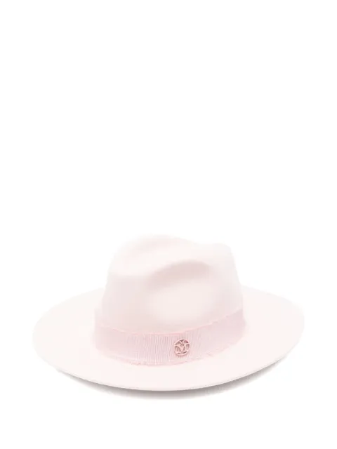 Maison Michel Henrietta fedora hat Pink 1002176001