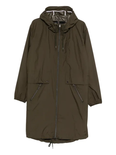 Herno hooded long windbreaker Green PA000135U12571