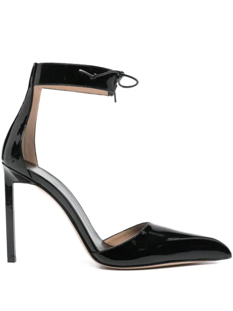 TOM FORD 105mm patent leather pumps Black W3771LCL072N