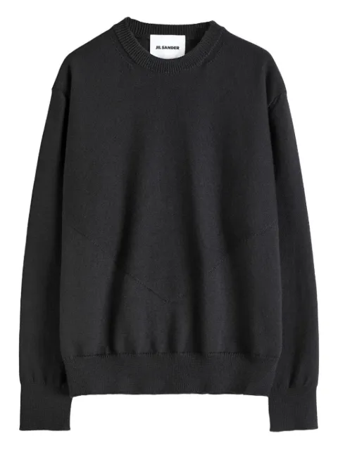 Jil Sander crew-neck sweater Black J22GP0246J14791