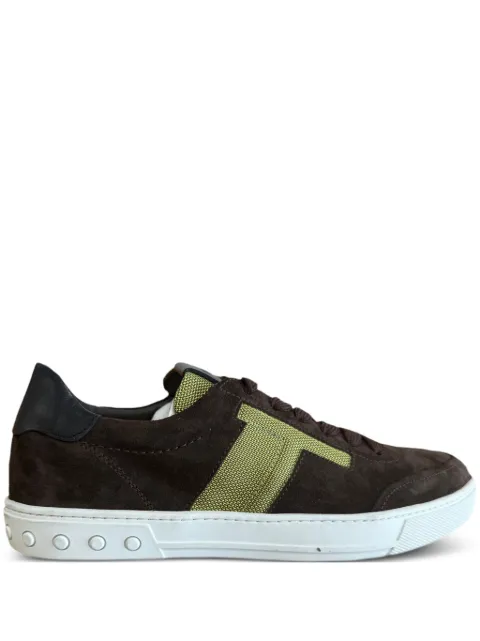Tod's suede leather sneakers Brown XXM0XY0AY40KSO