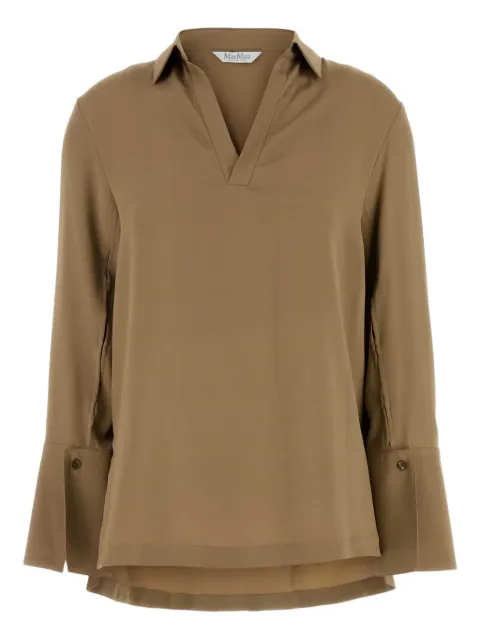 Max Mara v-neck blouse Neutrals 2521196018600